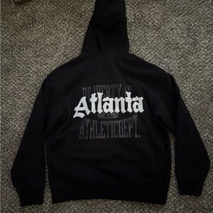 H&M Black Hoodie with Atlanta Print